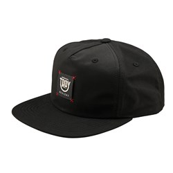 TLD 25.1 SMILEY UNCON HAT BLACK OSFA