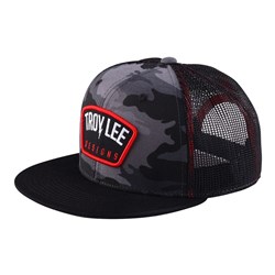 TLD 25 BOLT PATCH HAT BLACK CAMO OSFA