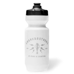 CRANKBROTHERS DRINK BOTTLE 25TH ANNIVERSARY WHITE