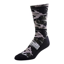 TLD 24.1 PERFORMANCE CREW SOCK CAMO SIGNATURE BLACK SML / MED (5-9)