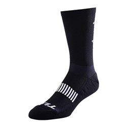 TLD 24.1 PERFORMANCE CREW SOCK SIGNATURE BLACK SML / MED (5-9)