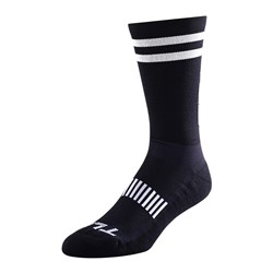 TLD 24.1 PERFORMANCE CREW SOCK SPEED BLACK SML / MED (5-9)