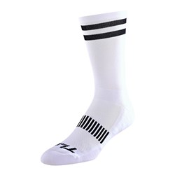 TLD 24.1 PERFORMANCE CREW SOCK SPEED WHITE SML / MED (5-9)