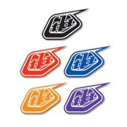 TLD SHIELD STICKER ASSORTED 4" 25 PACK