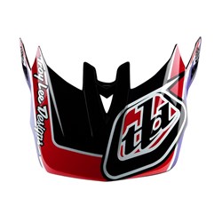 TLD 25.1 D4 VISOR LINEAR BLACK OSFA