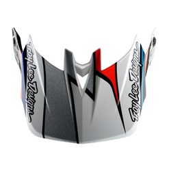 TLD 25.1 D4 VISOR FRAMES WHITE / SILVER OSFA