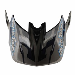 TLD 26.2 D4 VISOR BURST GREY OSFA