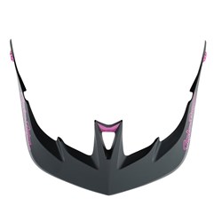 TLD 25.1 A3 VISOR GHOSTWING CHARCOAL OSFA