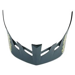 TLD 25.1 FLOWLINE SE VISOR BADGE GREY / GLO YELLOW OSFA