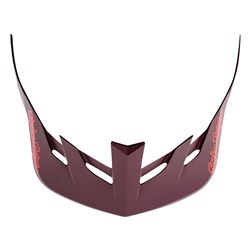 TLD 25.1 FLOWLINE SE VISOR BADGE MAROON OSFA