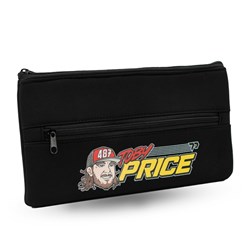 ALBEK ACCESORIES TOBY PRICE BURNOUT PENCIL CASE BLACK