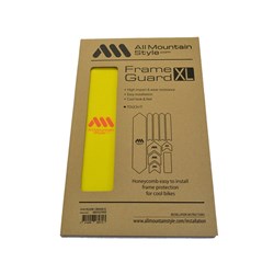 ALL MOUNTAIN STYLE AMS XL EXTRA FRAME PROTECTION WRAP YELLOW / ORANGE