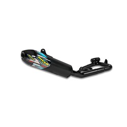 BILLS YAMAHA YZ 450F 2026 ONLY RE-13 FULL EXHAUST SYSTEM BLACKOUT