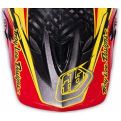 TLD 13 D3 VISOR MIRAGE RED-YELLOW