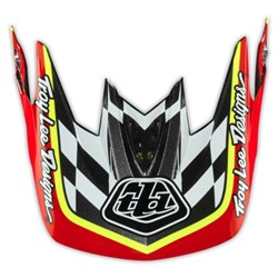 TLD 13 D3 VISOR TEAM RED