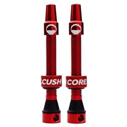 CUSHCORE HI-FLO VALVES 44MM AIR VALVE SET RED