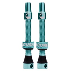 CUSHCORE HI-FLO VALVES 44MM AIR VALVE SET TURQUOISE