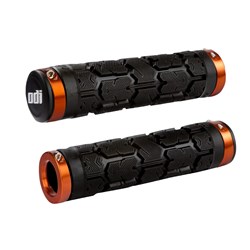 ODI MTB ROGUE LOCK ON GRIP BLACK / ORANGE CLAMP