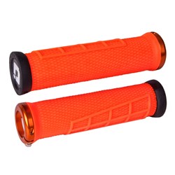 ODI MTB ELITE FLOW LOCK ON GRIP V2.1 135MM ORANGE/ORANGE