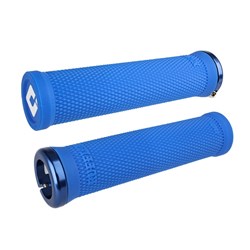 ODI MTB BMX RUFFIAN V2.1 LOCK ON GRIP 135MM MEDIUM BLUE