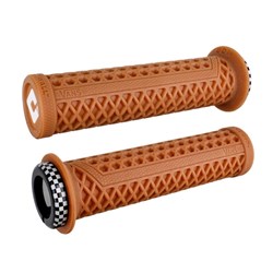 ODI MTB BMX VANS LOCK ON GRIP V2.1 GUM W/ BLACK/WHITE CHECKER