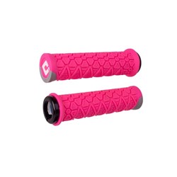 ODI MTB VANQUISH D30 LOCK ON GRIP 135MM PINK / GREY