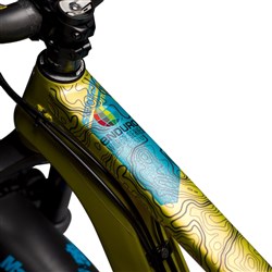 DYEDBRO FRAME PROTECTION WRAP ENDURO WORLD SERIES BLACK