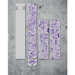 DYEDBRO FRAME PROTECTION WRAP KIKO CLJ ARTIST SERIES GLOSS PURPLE