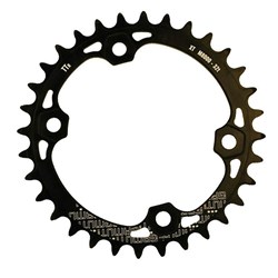 GAMUT CHAINRING THICK THIN RACERING M8000 XT 32T BLACK