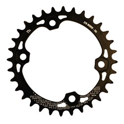 GAMUT CHAINRING THICK THIN RACERING M9000 XTR 36T BLACK