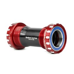 ENDURO BK-6035 ABEC-3 68/73MM WIDE THREADED BB SHIMANO - RED