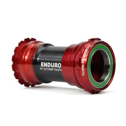 ENDURO BKC-0855 XD15 TORQTITE CERAMIC ANGULAR BB BRIGHT & 30MM - RED