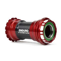 ENDURO BKC-0875 XD15 TORQTITE CERAMIC ANGULAR BB BRIGHT & SHIMANO - RED