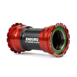 ENDURO BKC-0890 XD15 TORQTITE CERAMIC ANGULAR BB BB386 & 30MM WIDE - RED