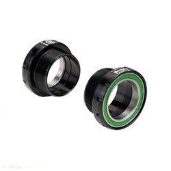 ENDURO BKS-0446 STAINLESS ANGULAR ITALIAN THREADED BB DUB - BLK