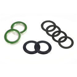 ENDURO BKS-54102 STAINLESS ANGULAR SHIMANO THREADED BB BRNG KIT - 24X37MM