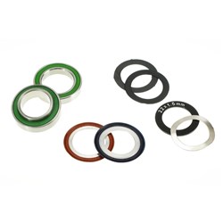 ENDURO BKS-54105 STAINLESS ANGULAR SRAM THREADED BB BRNG KIT - GXP