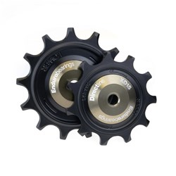 ENDURO BKCJ-0457 11T ZERO CERAMIC BRNG PULLEYS SHIM 11SP - BLK