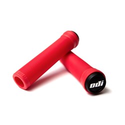 ODI BMX LONGNECK SL FLANGELESS GRIP 143MM RED (SOFT)