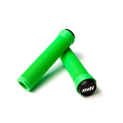 ODI BMX LONGNECK SL FLANGELESS GRIP 143MM GREEN (SOFT)