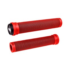 ODI BMX LONGNECK SLX FLANGELESS GRIP 160MM BRIGHT RED (SOFT)