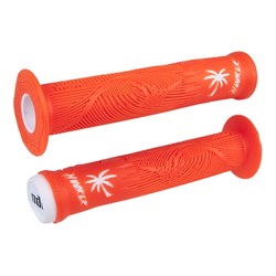 ODI BMX HUCKER DUAL PLY GRIP 160MM ORANGE/WHITE