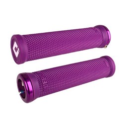ODI MTB BMX RUFFIAN MINI V2.1 LOCK ON GRIP 110MM PURPLE / WHITE