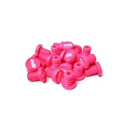 ODI SCOOTER REFILL PACK - 20 PUSH IN PLUGS PINK - WHITE LOGO