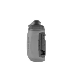 FIDLOCK TWIST SINGLE BOTTLE 450ML TRANSPARENT BLACK