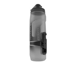 FIDLOCK DRINK BOTTLE SINGLE NO BASE TRANSPARENT BLACK 800ML