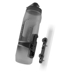 FIDLOCK DRINK BOTTLE TWIST BIKE BASE SET TRANSPARENT BLACK 800ML