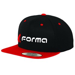 FORMA SNAPBACK HAT BLACK / RED OSFA