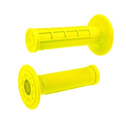 ODI MX HALF WAFFLE SINGLE PLY GRIP RUFFIAN FLO YELLOW