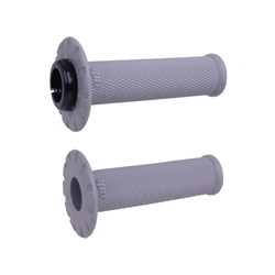 ODI UNIVERSAL MX NO WAFFLE LOCK ON W/ SLIP GRIP GREY (SOFT)